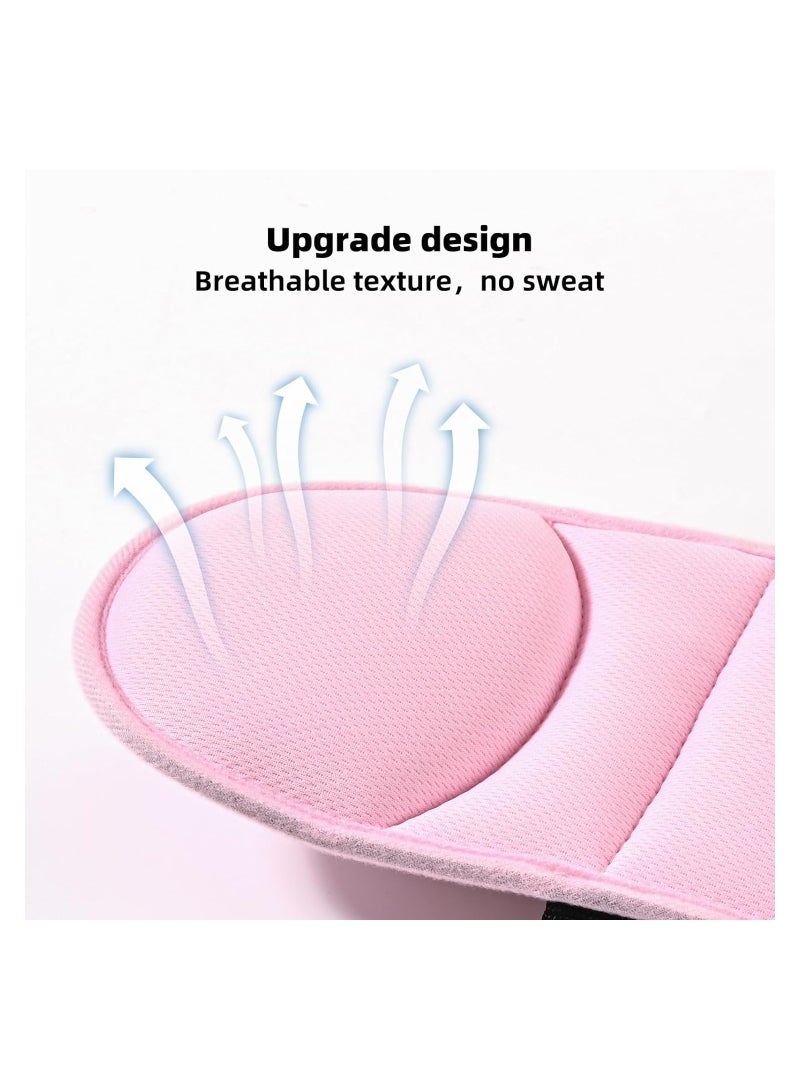 Adjustable Cotton Head Support u0026 Sleep Aid Belt for Kids, Toddler Safety Seat Neck Support Strap (Pink) - Comfortable u0026 Safe - Image 3