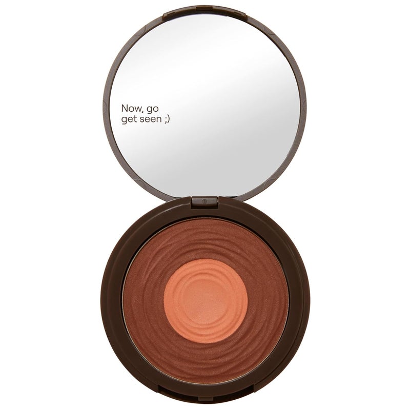 Live Tinted Hueskin Brightening Core Setting Powder  Hydrating Shine Control Blurring Setting Powder Formulated with Hydrating Phytosqualane For A Natural Soft Matte Finish  Deep Shade
