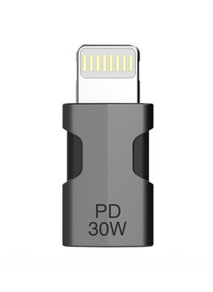 Type C to USB Adapter, USB Type C Female to Lightning Male Adapter, Compatible with cellphone, iPad, Computer, Ntebook, Laptop and more Type C devices