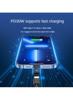 CMGTYYD. محول USB من النوع C إلى محول USB، محول USB من النوع C للأنثى إلى محول Lightning للذكور، متوافق مع الهاتف المحمول والآيباد والكمبيوتر والكمبيوتر المحمول والكمبيوتر المحمول واللاب توب والمزيد من الأجهزة من النوع C  - Image 2