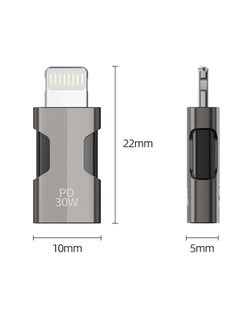CMGTYYD. محول USB من النوع C إلى محول USB، محول USB من النوع C للأنثى إلى محول Lightning للذكور، متوافق مع الهاتف المحمول والآيباد والكمبيوتر والكمبيوتر المحمول والكمبيوتر المحمول واللاب توب والمزيد من الأجهزة من النوع C  - Image 3