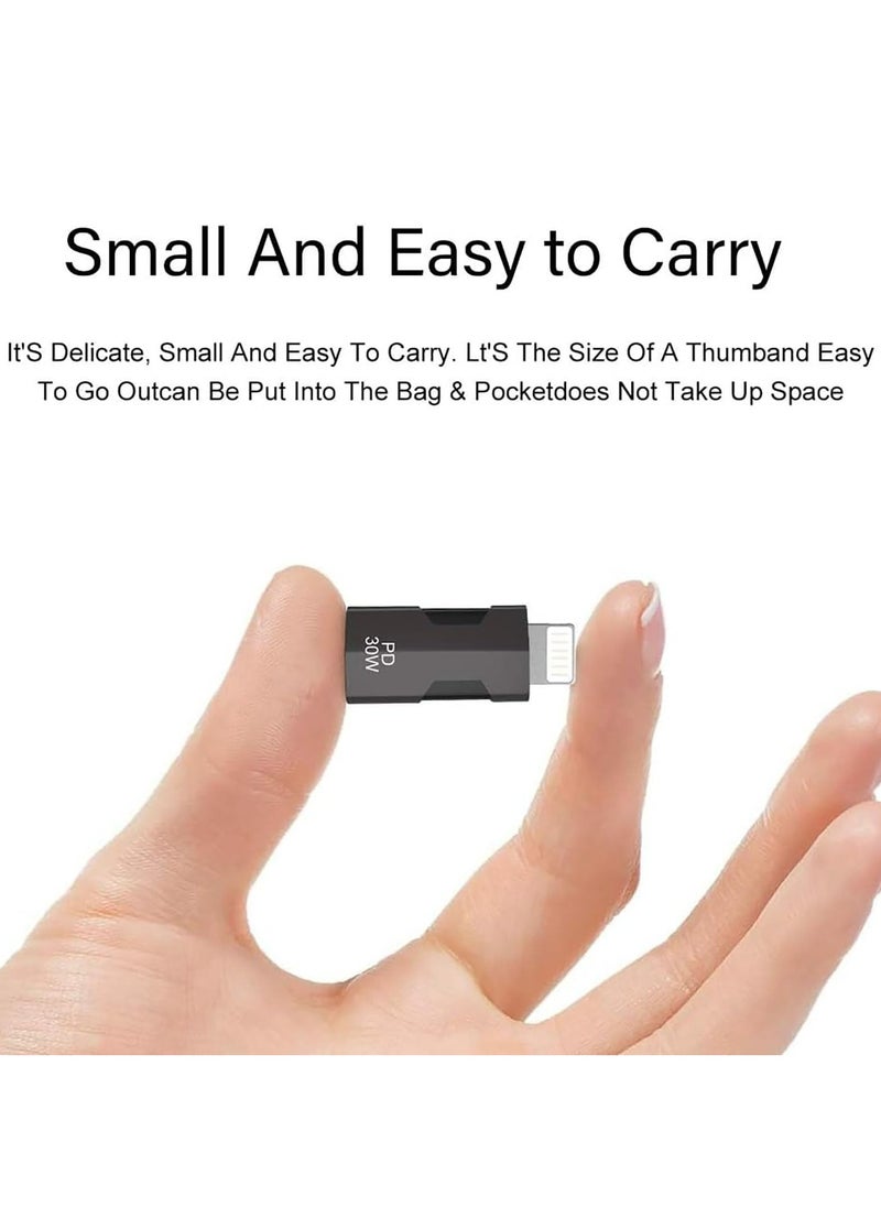 CMGTYYD - Type C to USB Adapter, USB Type C Female to Lightning Male Adapter, Compatible with cellphone, iPad, Computer, Ntebook, Laptop and more Type C devices - Image 1