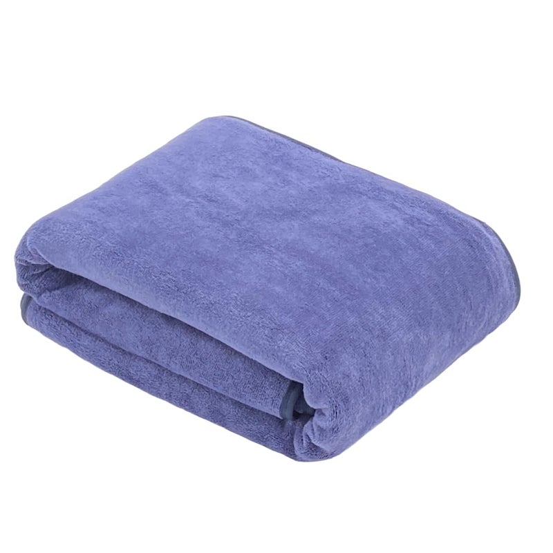 PatPug Ultrasoft Microfiber, Comfortable, Fade Resistant, Highly Absorbent, Quick Drying Large Bath Towel (Royal Blue) - Image 1
