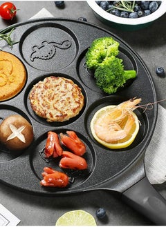 Reko Pancake Pan Pancake Griddle with 7 Flapjack Animals Molds Pancake Maker Skillet Non-stick Breakfast Pan for Pancake - Multicolor  - Image 3