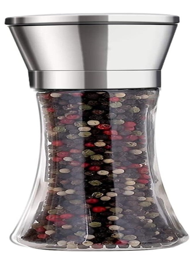Shulabh creative 2-in-1 Salt and Pepper Grinder/Crusher with Adjustable Coarseness - Stainless Steel Mill Shaker for Perfect Seasoning - 1 Piece - Image 1