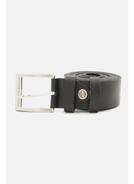 Timberland Men Leather Belt, Black  - Image 1