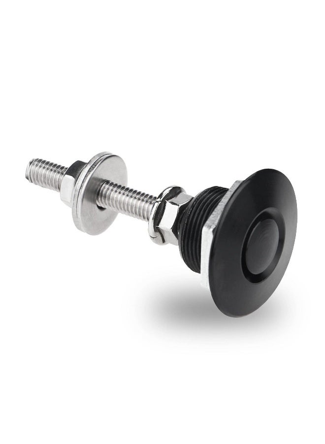 Quick Latch Hood Pins, Quick Release Lock Latch Bumper, Bumper Quick Release Latch Fastener Push Button Bonnet 1.25 inch Universal Aluminum Vehicle Quick Latch Hood Pins Locking