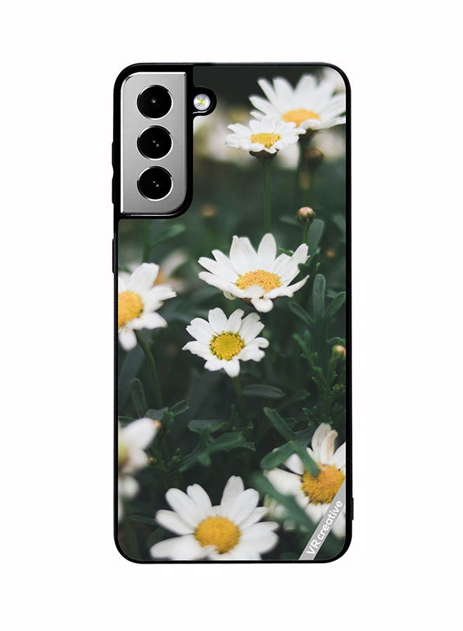 VR CREATIVE Protective Case Cover For Samsung Galaxy S21 FE 5G Goldia Design Multicolour - Image 1