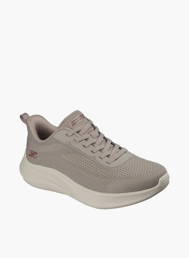 SKECHERS Men Bobs Moda Flex Lace-Up Sports Shoes