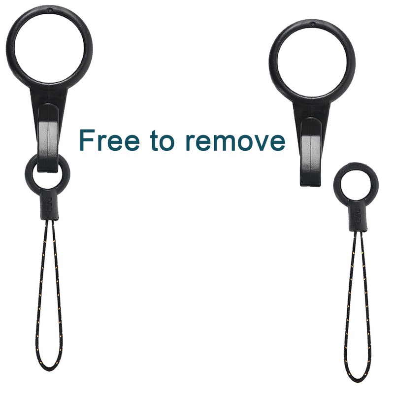 YOUOWO 10 Pcs Lanyards,For USB, Phone, Key Finger Ring Plastic Strap Detachable Small Lanyard - Image 3