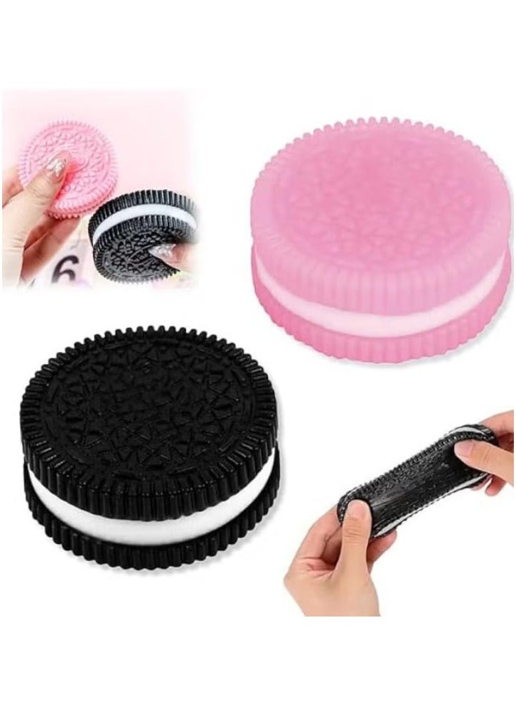 Handmade Silicone Stress Relief Squishy Toy,2025 New Stress Relief Toy,Ultra-Soft Decompression Venting Toys,Perfect for Anxiety Relaxing (2 PCS)