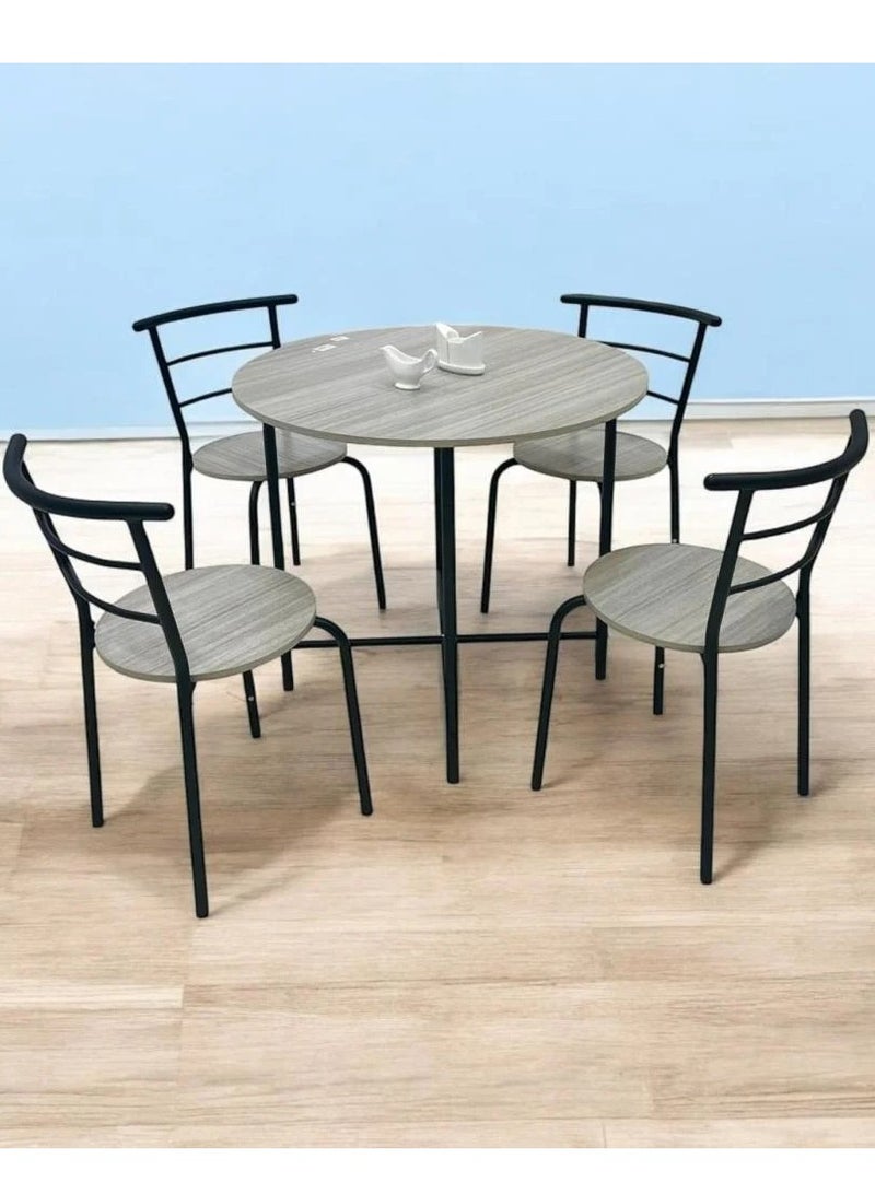 KRESLO Crislo 5-Piece Dining Table Set - Image 2