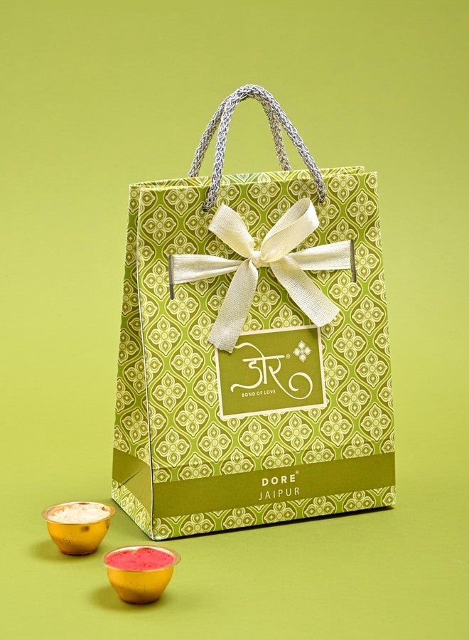 DORE® Set of 3 Rakhi Set For Brother Vrindavan Vihari Rakhi Set - Image 3