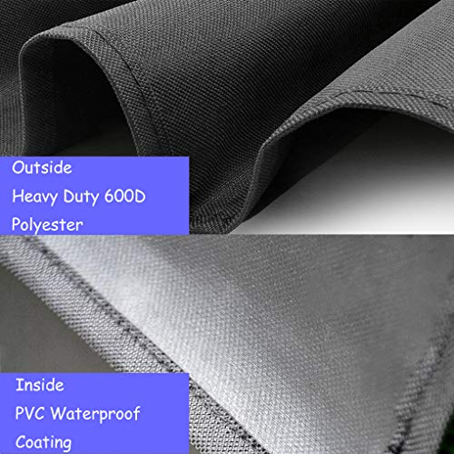 ProHome Direct Heavy Duty Waterproof Grill Cover for Char-Griller Duo 5050/5650 Double Play with Side Fire Box - Image 3