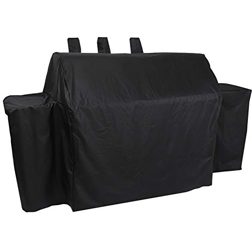 ProHome Direct Heavy Duty Waterproof Grill Cover for Char-Griller Duo 5050/5650 Double Play with Side Fire Box - Image 1