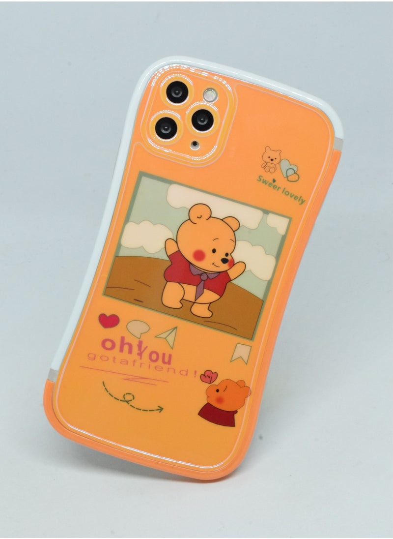 Houmt iPhone 11 Pro Max Curve Design Girls Cool Fashion Style Case with Camera Protection Full Shockproof Protective Cover  - Image 3