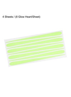 MECCANIXITY MECCANIXITY Glow in The Dark Tape Shooting Star,0.5" 32 Glow Star Sticker Green for Walls Parties Marking Decorations  - Image 3