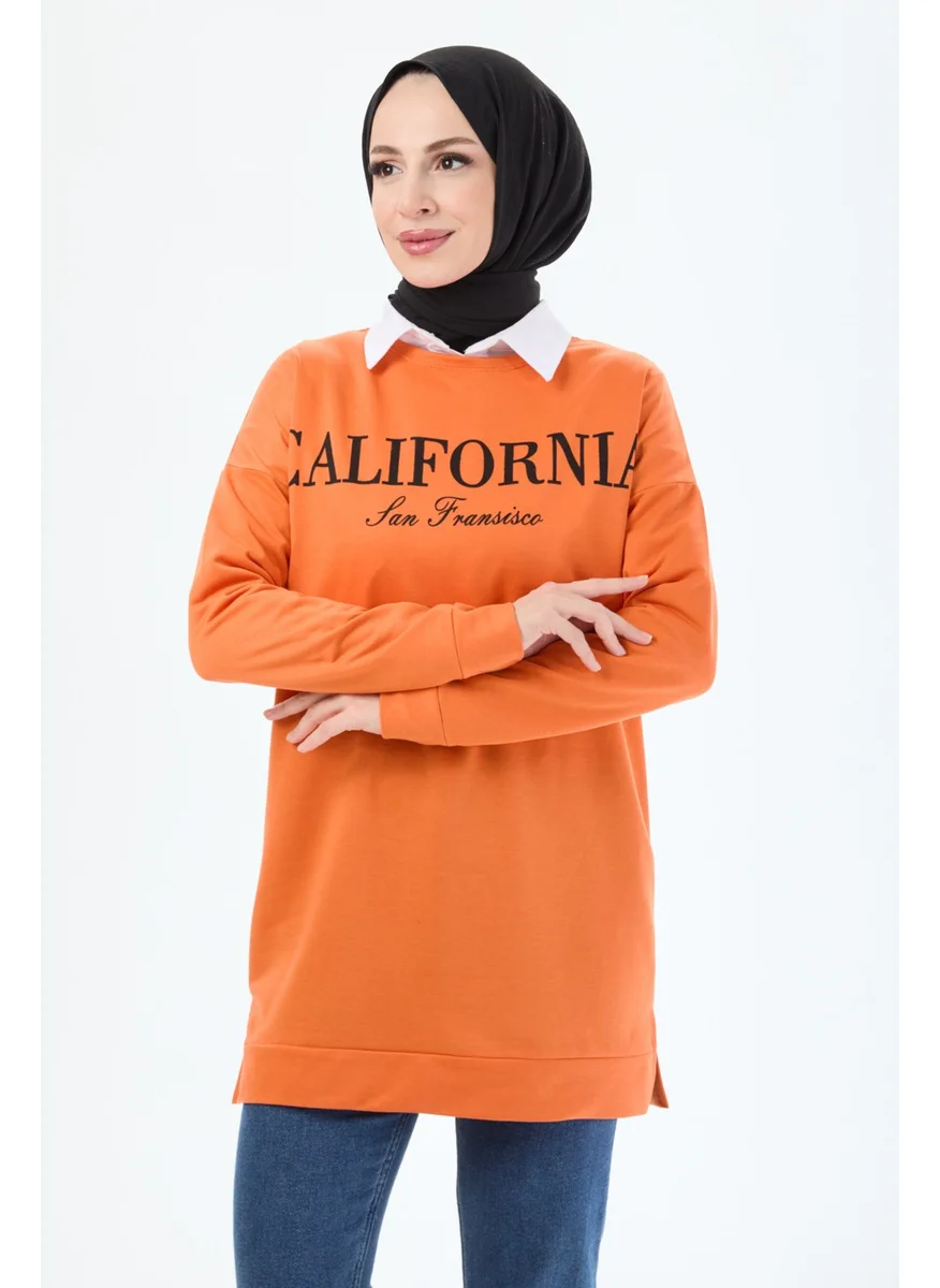 Tofisa 23467-ORANJ Sweat