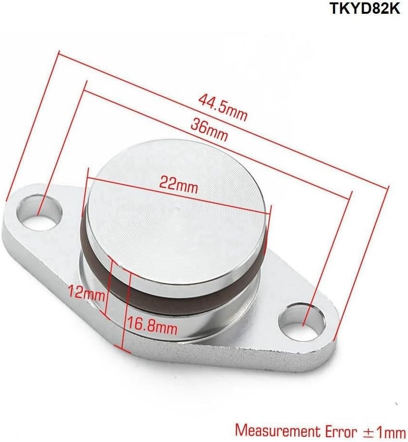 QASULER Aluminium Swirl Flap Bungs with Gaskets - Image 2