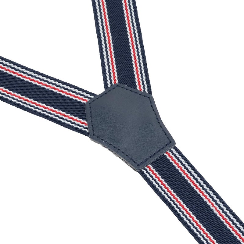 Action Ward Store Womens Suspenders – Y Back Style – 1" Width - Comfortably Adjustable Elastic Straps and Metal Clips - Image 2