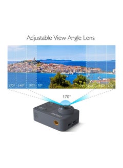 Akaso V50X Native 4K30fps WiFi Action Camera with EIS Touch Screen 4X Zoom Web Camera 131 feet Waterproof Camera Support External Mic Remote Control Sports Camera with Helmet Accessories  - Image 5