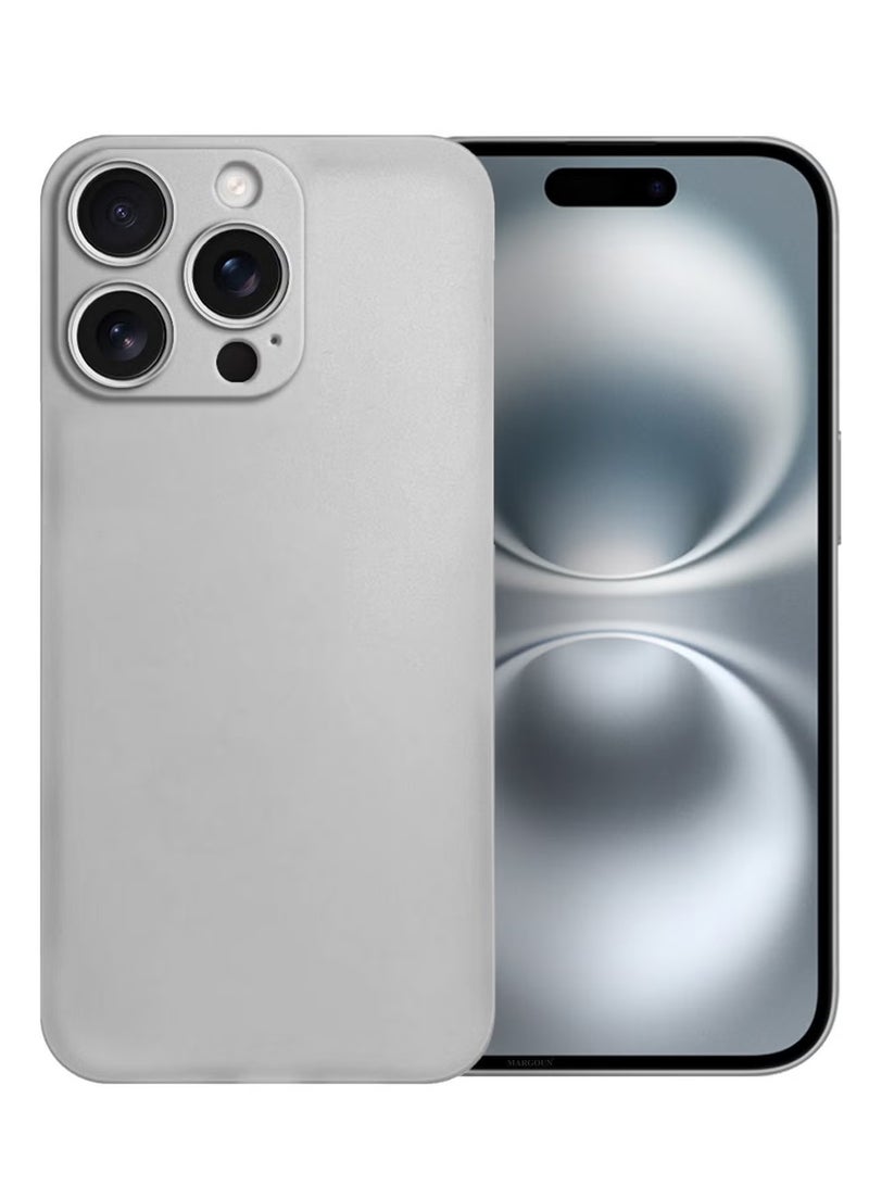 ( for iPhone 16 Pro Max ) Case Cover Air Skin Series Back Cover Sturdy Durable Thin Case Drop Protection Cover Clear - Image 1