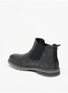 LBL Men Solid Slip-On Chelsea Boots  - Image 2