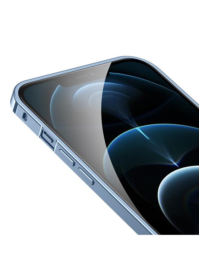 اس-توب جراب لهاتف iPhone 14 Pro بإطار معدني شفاف عالي الدقة - Image 5