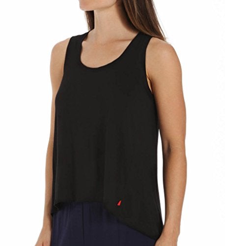 Natori Josie by Natori Women's Josie Tee Swing Tank, Black, Small - Image 1