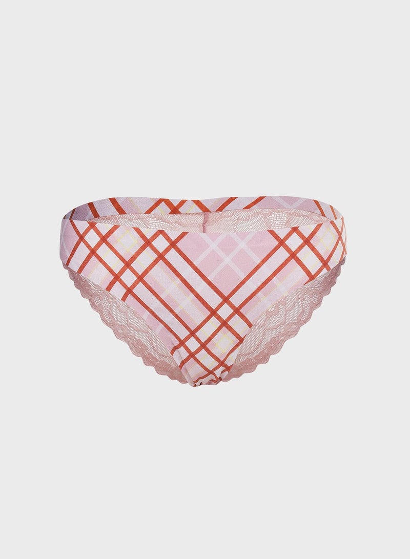 URBAN OUTFITTERS Lace Detail Brief - Image 1