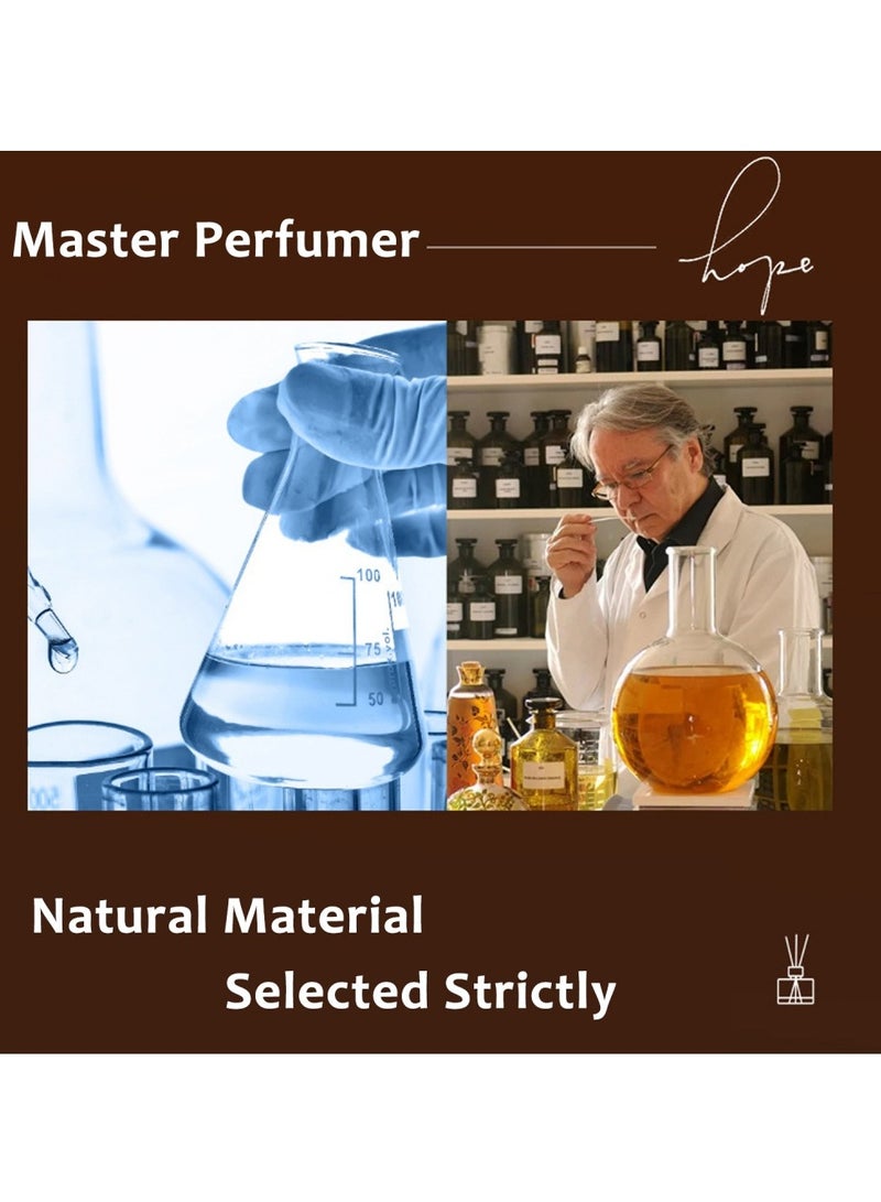 سان هان مجموعة معطرات الجو من القصب سعة 200 مل: معطرات جو بمزيج من غاردينيا، معطرات جو تدوم طويلًا، للمنزل، غرفة النوم، الحمام، المكتب (تركيز 10%) - Image 4