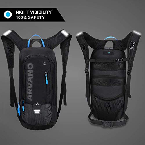 Arvano Bike Backpack Small Mountain Biking Backpack Lightweight 6l Daypack for MTB Cycling, Hiking, Skiing, Snow Bicycle for Men, Women - Image 2