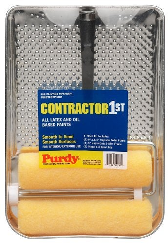 Purdy 140810200 Contractor 1st 4 Piece Paint Kit