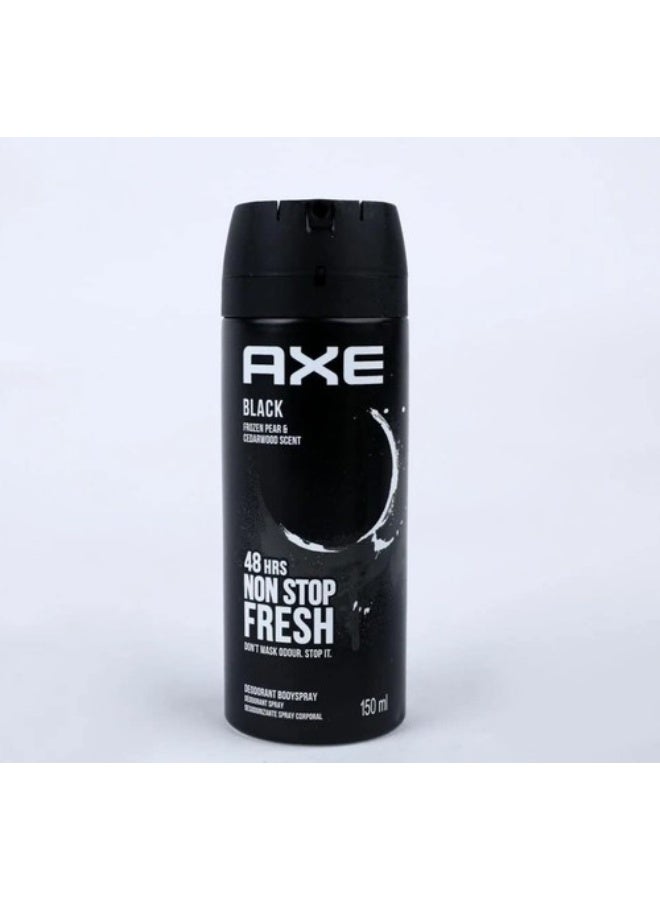 Axe Body Spray For Men Black 150 ml - Image 3