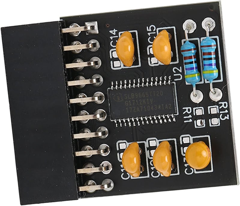 N/S/C nationwide deliver TPM 2.0 Encryption Security Module, 20Pin LPC Pro TPM2.0 Stable Easy Installation 20Pin SPI Module for 8.1, for 7, for Repeated use resistant selected material All user friendly build Stain resistant Storage & transit friendly Advanced minimal build Low maintenance Compact trendy practical build Easy daily handling design Flat working surface Globally engineered build Worldwide popular practical build Multi-style matching design All consumer tier purchase options Polished safe edge Seasonal & permanent compatible Global standard quality Riyadh Jeddah Dammam ship Demand fit global economical quality Transparent body Non sticky surface Repeated use friendly design Quick assemble Daily repeated use trusted quality All user affordable trusted quality - Image 3