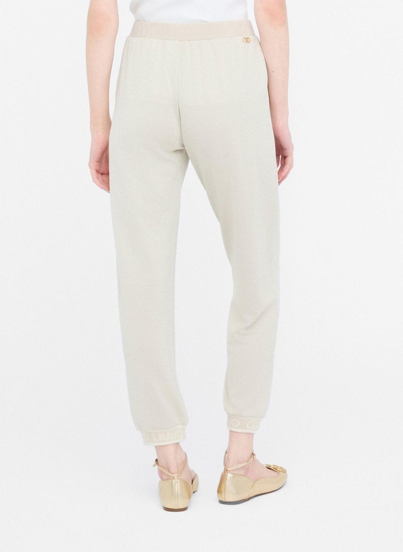 Liu Jo Lurex® joggers - Image 2
