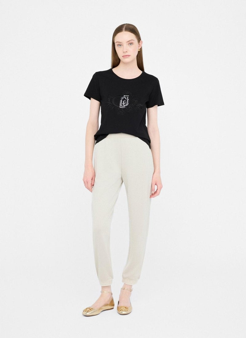 Liu Jo Lurex® joggers - Image 5