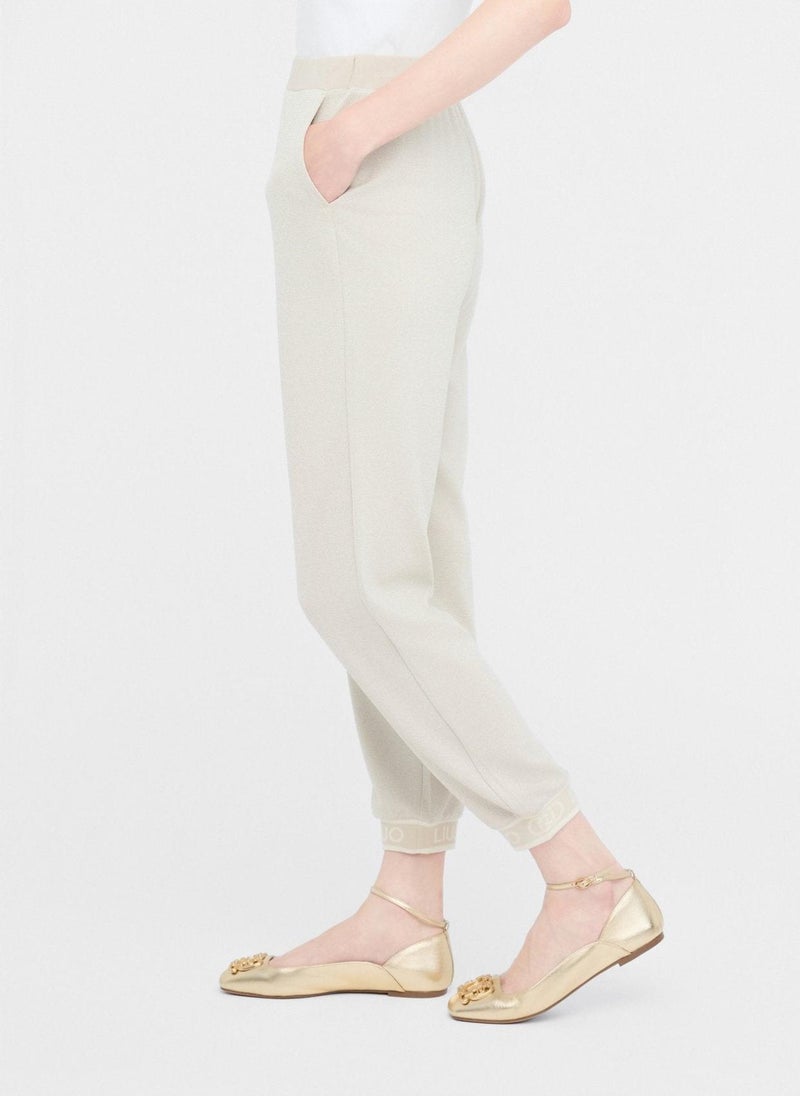 Liu Jo Lurex® joggers - Image 3