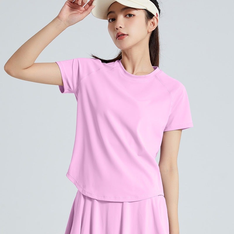 Women's Sports T-Shirt - Short Sleeve Quick Dry - Image 3
