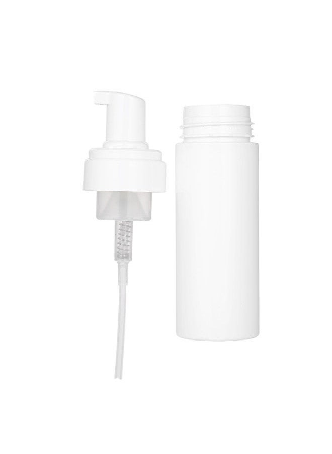 Generic - 1pc 150ML(5.2oz) Foam Bottle Mousse Soap Foaming Pump Bottle Plastic White Empty Refillable Portable Travel - Image 1