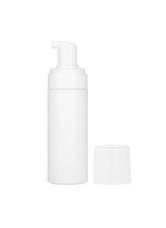 1pc 150ML(5.2oz) Foam Bottle Mousse Soap Foaming Pump Bottle Plastic White Empty Refillable Portable Travel