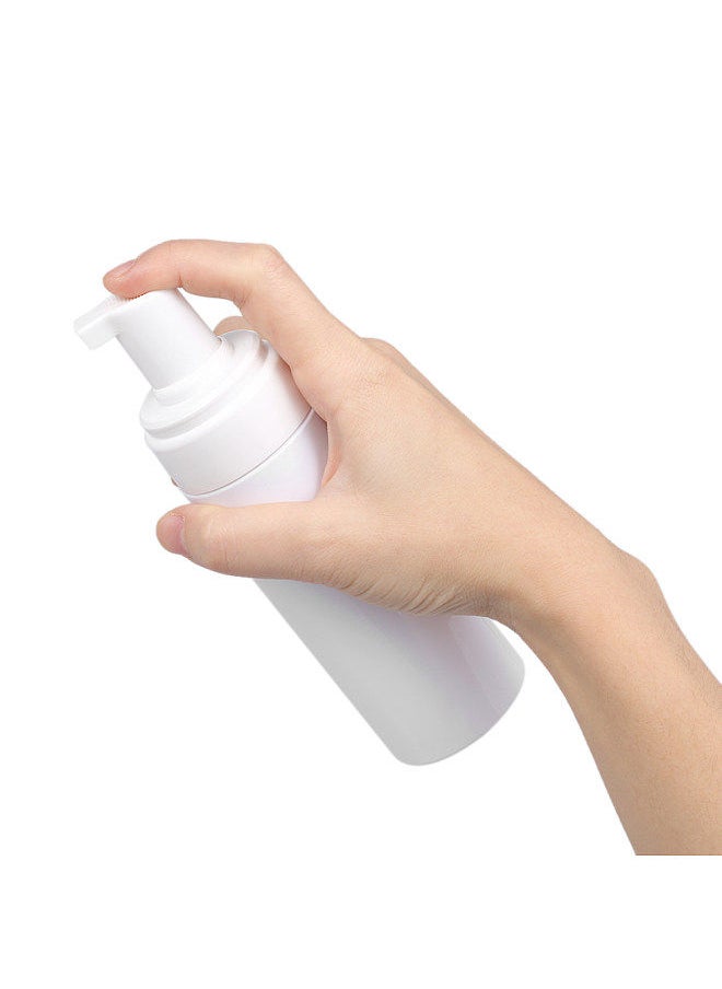 Generic - 1pc 150ML(5.2oz) Foam Bottle Mousse Soap Foaming Pump Bottle Plastic White Empty Refillable Portable Travel - Image 1