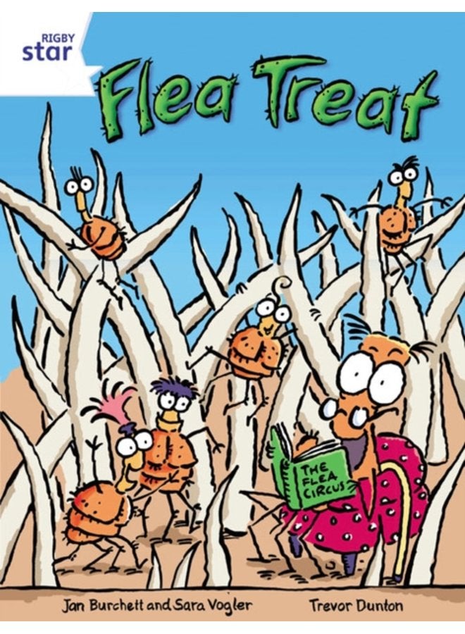 Rigby Star Independent Year 2 White Fiction Flea Treat Single - Paperback