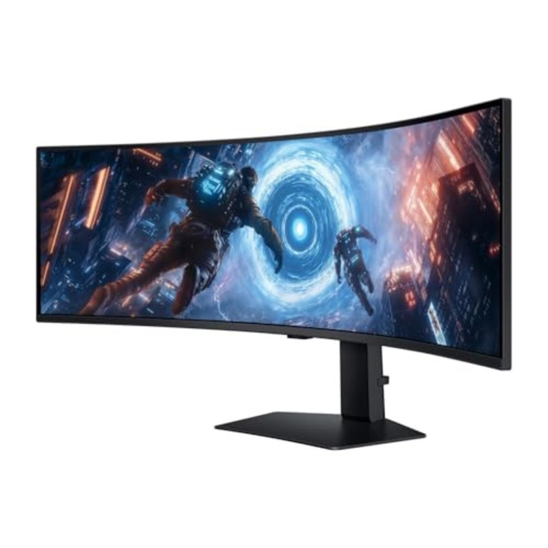 49 Inch Gaming Monitor Odyssey G9 G91F DQHD Resolution 1000R Curved Screen Refresh Rate 144Hz Response Time 1Ms Ergonomic Stand - LS49FG910EMXUE - Image 3