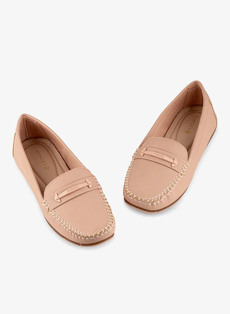 Vincci Pink Women Pointed Toe Flat Pumps for Women | Best Price UAE