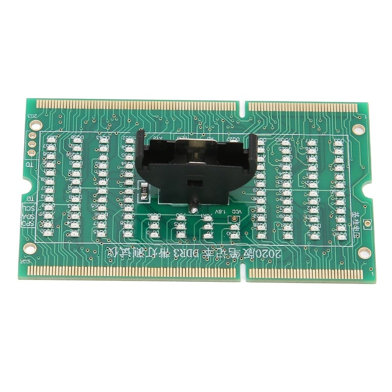 ذاكرة كمبيوتر DDR3 مع مصباح LED - بطاقة اختبار فتحة الذاكرة الأمامية والعكسية لإصلاح اللوحة الأم - Image 5