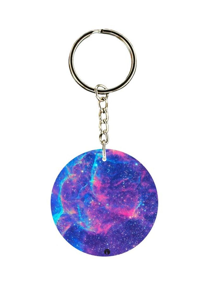 RKN Starry Sky Printed Plastic Keychain