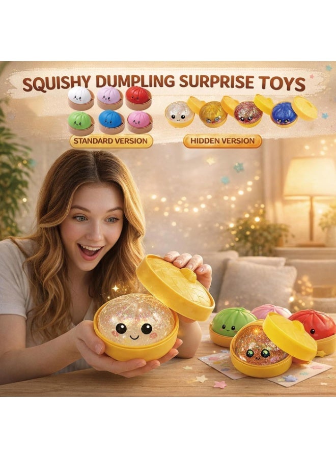 Glitter Dumpling Squishy, 2026 New Dumpling Squishy Mystery Box - Image 4