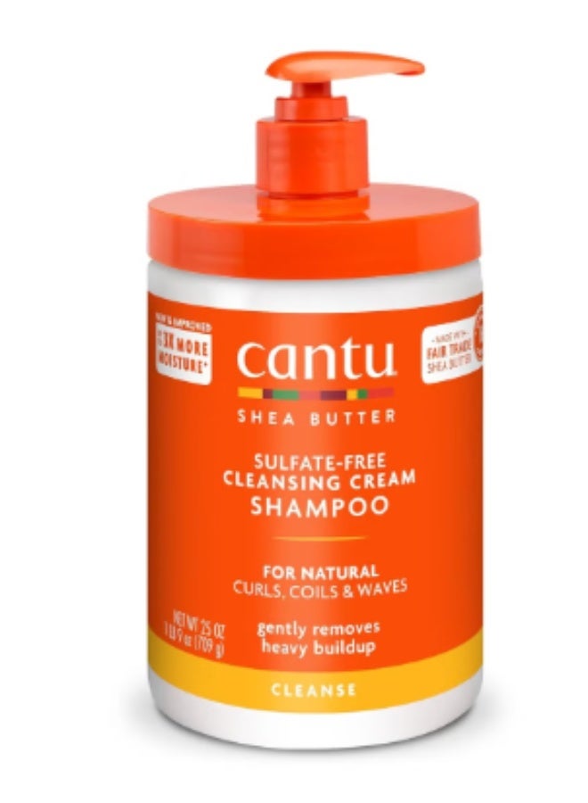 CANTO Shea Butter Natural Hair Cleansing Cream Shampoo - 709g