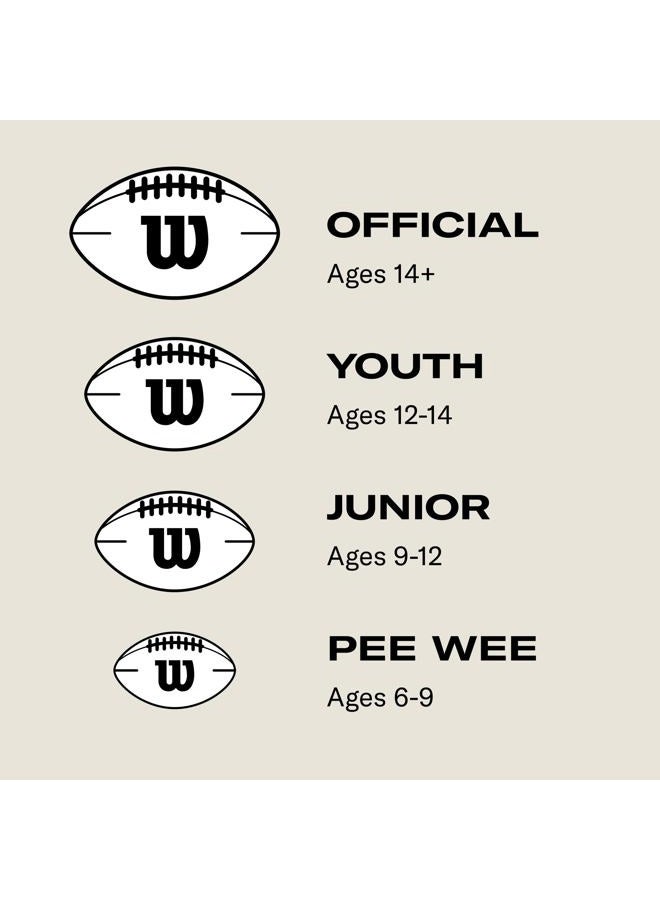 Wilson Statement Football - Official Size, Brown - Image 3